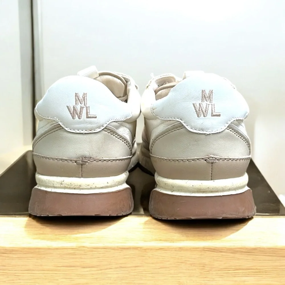 Madewell Kickoff Trainer Sneaker in Antique Cream Women’s Size 5 1/2